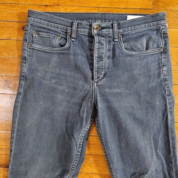 Rag & Bone Fit 2 Slim Jeans Men's 31x32 Dark Wash Denim - Picture 2 of 10